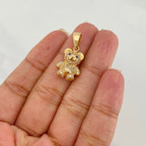 Dije Oso 3.55 g / 2.5 cm Oro Amarillo 18K