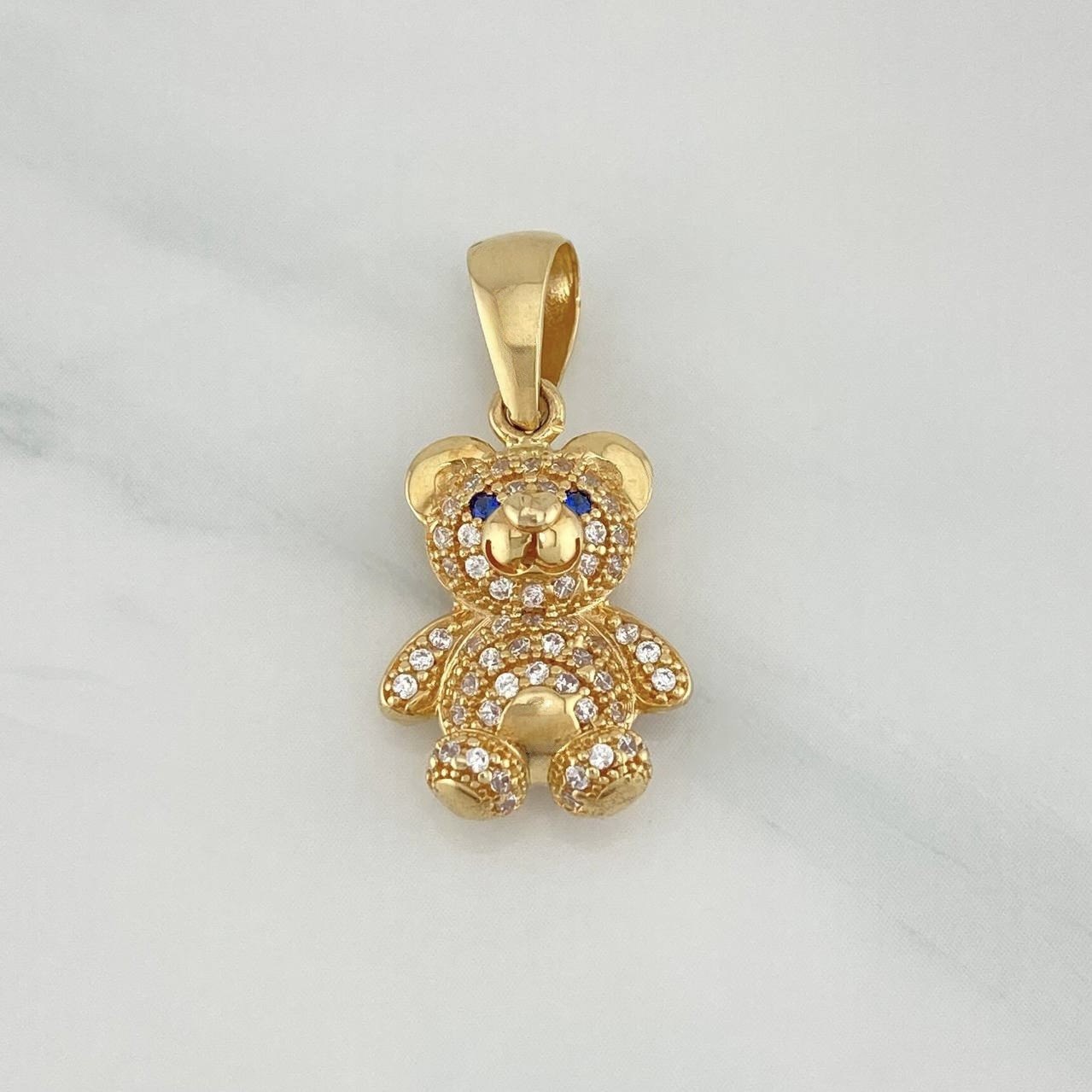 Dije Oso 3.55 g / 2.5 cm Oro Amarillo 18K