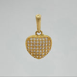 Dije Corazon 1.4 g / 1.8 cm Oro Amarillo 18K