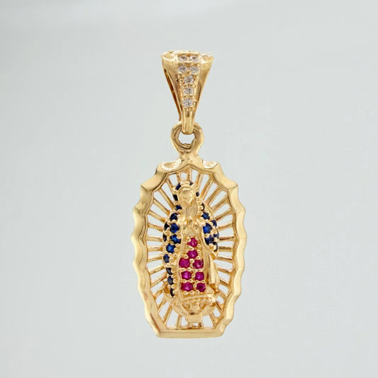 Dije Virgen Guadalupe 3.05 g / 3 cm Oro Amarillo 18K