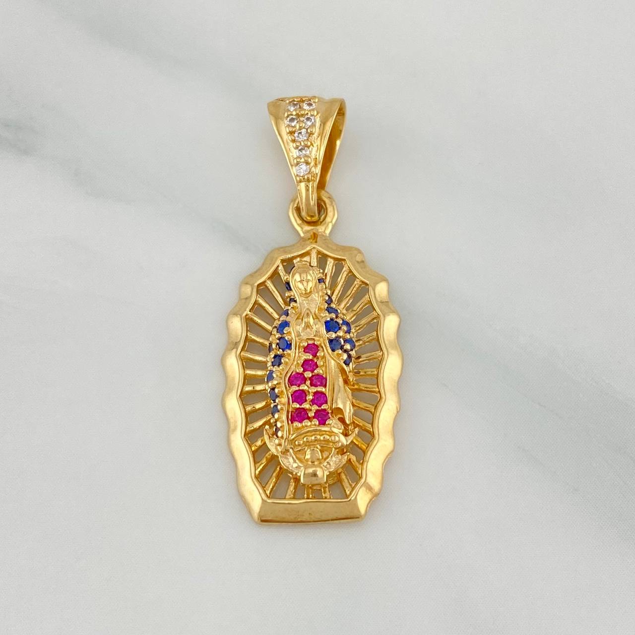 Dije Virgen Guadalupe 3.05 g / 3 cm Oro Amarillo 18K