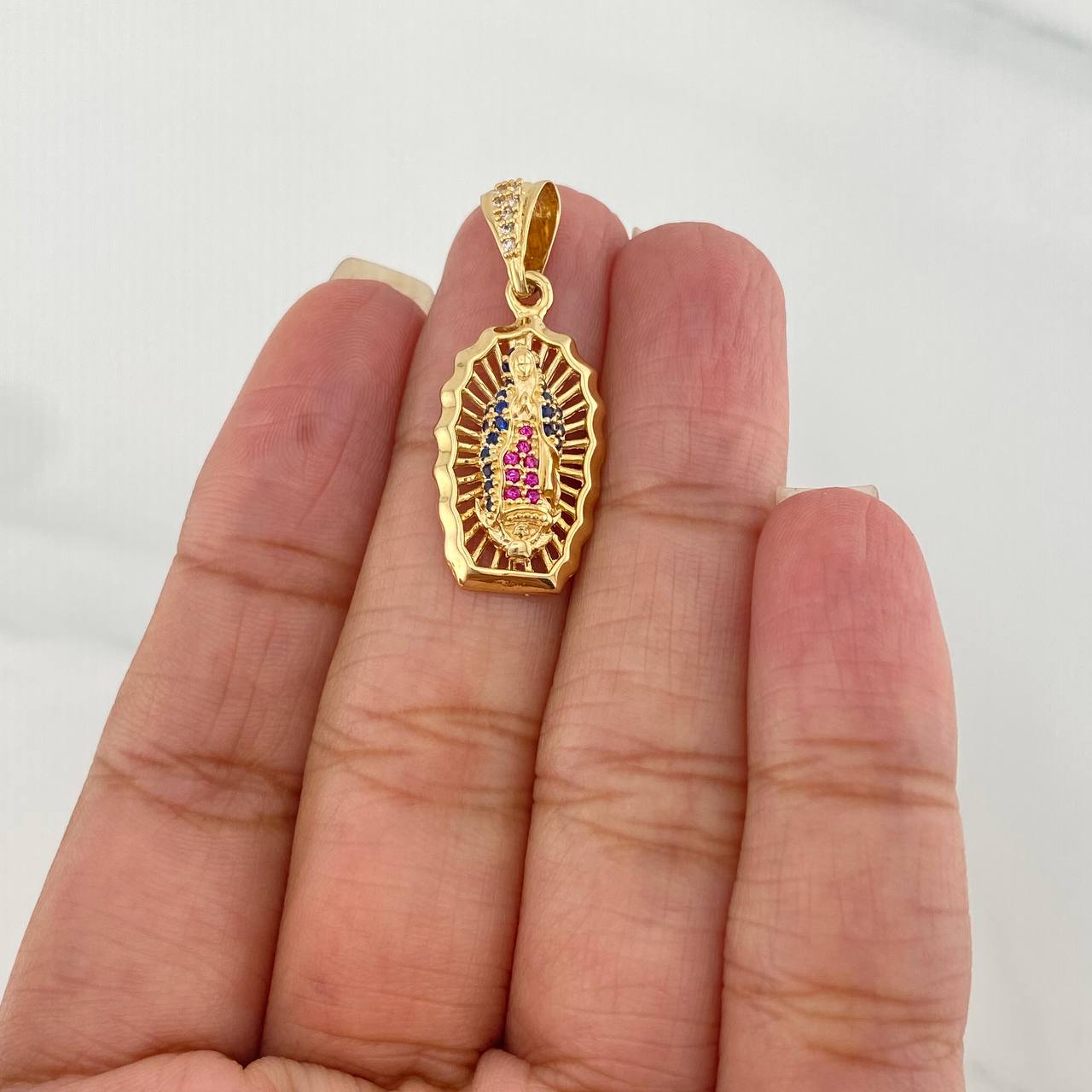 Dije Virgen Guadalupe 3.05 g / 3 cm Oro Amarillo 18K