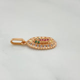 Dije Virgen Guadalupe 1.45 g / 2.3 cm Oro Rosa 18K