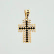Dije Cruz Puntos 2.4 g / 2.5 cm Oro Amarillo 18K