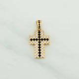 Dije Cruz Puntos 2.4 g / 2.5 cm Oro Amarillo 18K
