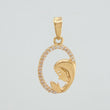 Dije Virgen Maria 1.05 g / 2.5 cm Oro Amarillo 18K