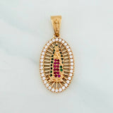 Dije Virgen Guadalupe 3.55 g / 3.2 cm Oro Amarillo 18K