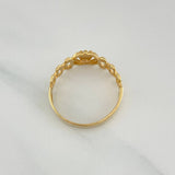 Anillo Correa Corona 2.1 g / T7 1/2 Oro Amarillo 18K