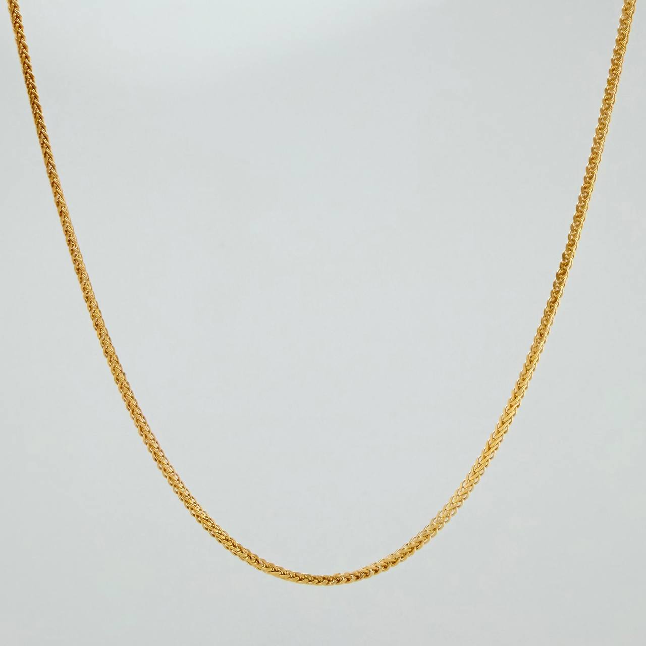 Cadena Franco 1.5gr / 45cm / 0.94mm Oro Amarillo +3 18K $