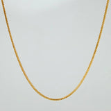 Cadena Franco 1.5gr / 45cm / 0.94mm Oro Amarillo +3 18K $