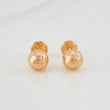 Topos Bola Diamantada 0.65g / 6mm Oro Rosa 18K