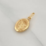 Dije San Miguel Arcangel 0.65 g / 2 cm Oro Amarillo 18K