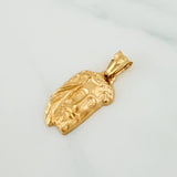 Dije Rostro Cristo 2.7 g / 3.2 cm Oro Amarillo 18K