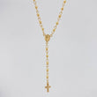 Rosario Virgen Milagrosa 6.5 g / 46.3 cm / 4mm-3 mm Oro Amarillo 18K