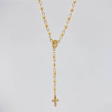 Rosario Virgen Milagrosa 6.5 g / 46.3 cm / 4mm-3 mm Oro Amarillo 18K