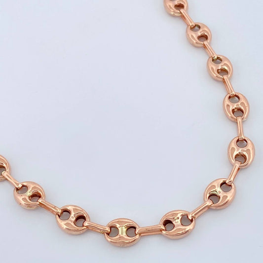 Cadena GC 10.7gr / 57.5cm / 5mm Oro Rosa 18K $