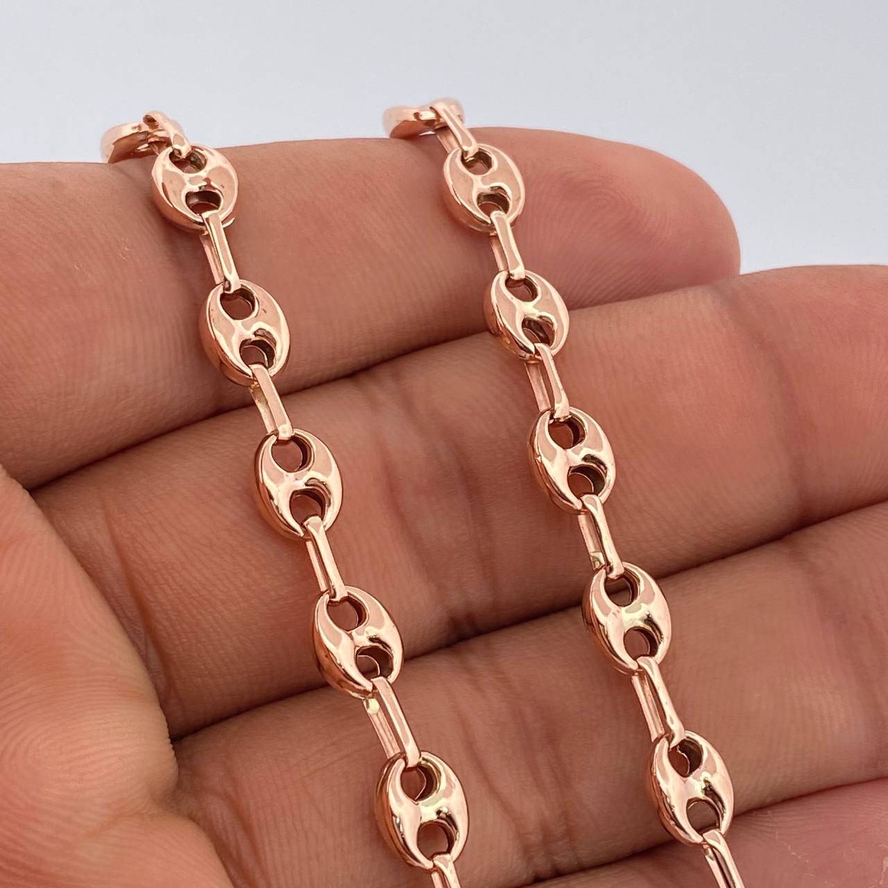 Cadena GC 10.7gr / 57.5cm / 5mm Oro Rosa 18K $