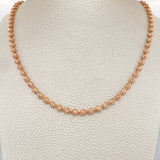 Cadena Militar 29.5gr / 66.5cm / Oro Rosa 18K $