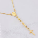 Rosario Virgen Milagrosa 5.75g / 50cm / 3mm Oro Amarillo 18K