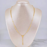 Rosario Virgen Milagrosa 5.75g / 50cm / 3mm Oro Amarillo 18K