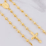 Rosario Virgen Milagrosa 6.3g / 50cm / 3mm Oro Amarillo 18K