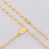 Rosario Virgen Milagrosa 6.25g / 50cm / 3mm Oro Amarillo 18K