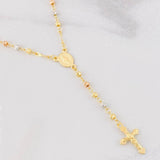 Rosario Virgen Milagrosa 6.05g / 50cm / 3mm Tres Oros 18K