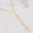 Rosario Virgen Milagrosa 6.1g / 50cm / 3mm Tres Oros 18K