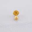 Topo Único Bola Diamantada 0.2g / 3mm Oro Amarillo 18K