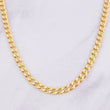 Cadena Cubana Infinito 14.1g / 50cm / 4.8mm Oro Amarillo 18K
