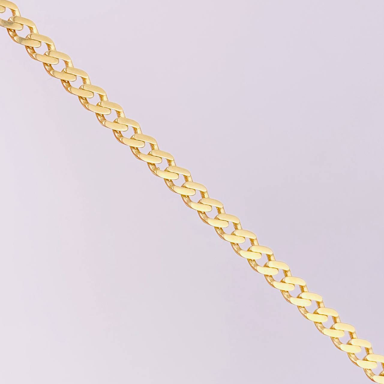 Cadena Cubana Infinito 8g / 45cm / 3.8mm Oro Amarillo 18K