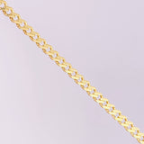 Cadena Cubana Infinito 8g / 45cm / 3.8mm Oro Amarillo 18K