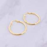 Candongas Megan 1.8g / 3cm Oro Amarillo 18K