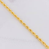 Pulso Lazo 5g / 20.2cm / 4.3mm Oro Amarillo 18K