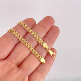 Pulso Chino 5.65g / 19.8cm / 4.7mm Oro Amarillo 18K