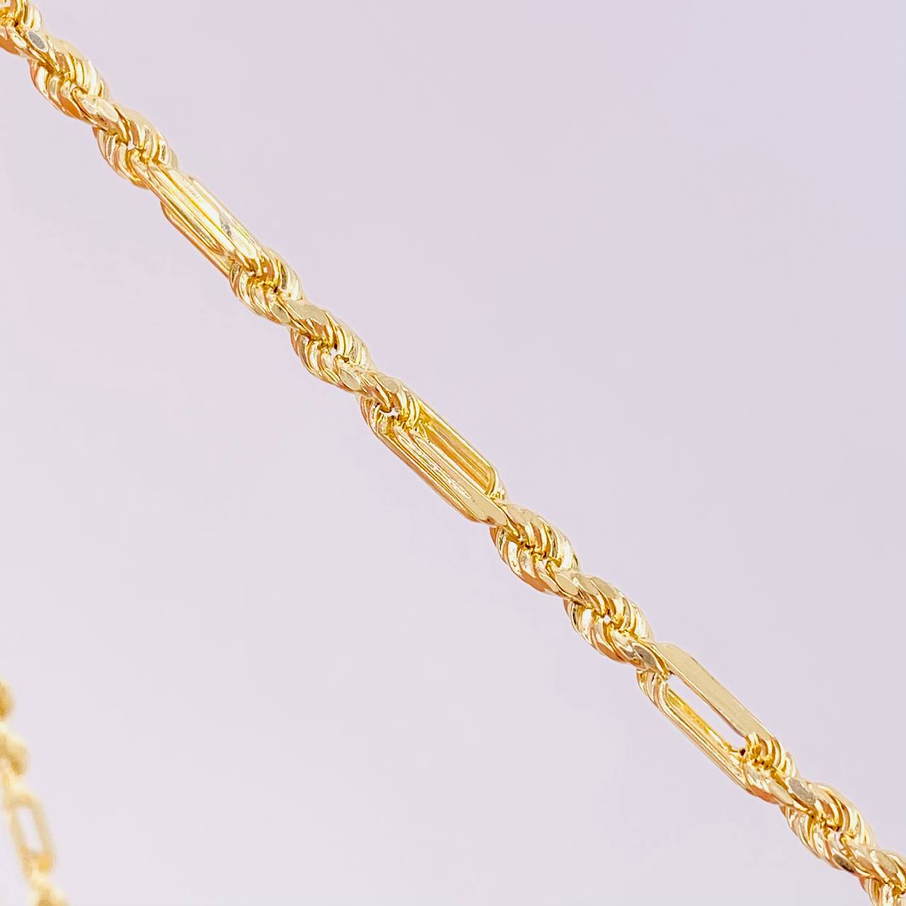Cadena Lazo Especial 17g / 60cm / 3.5mm Oro Amarillo 18K