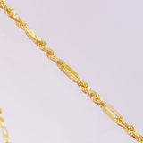 Cadena Lazo Especial 17g / 60cm / 3.5mm Oro Amarillo 18K