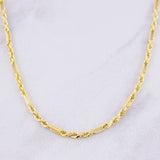 Cadena Lazo Especial 12.6g / 60cm / 3mm Oro Amarillo 18K