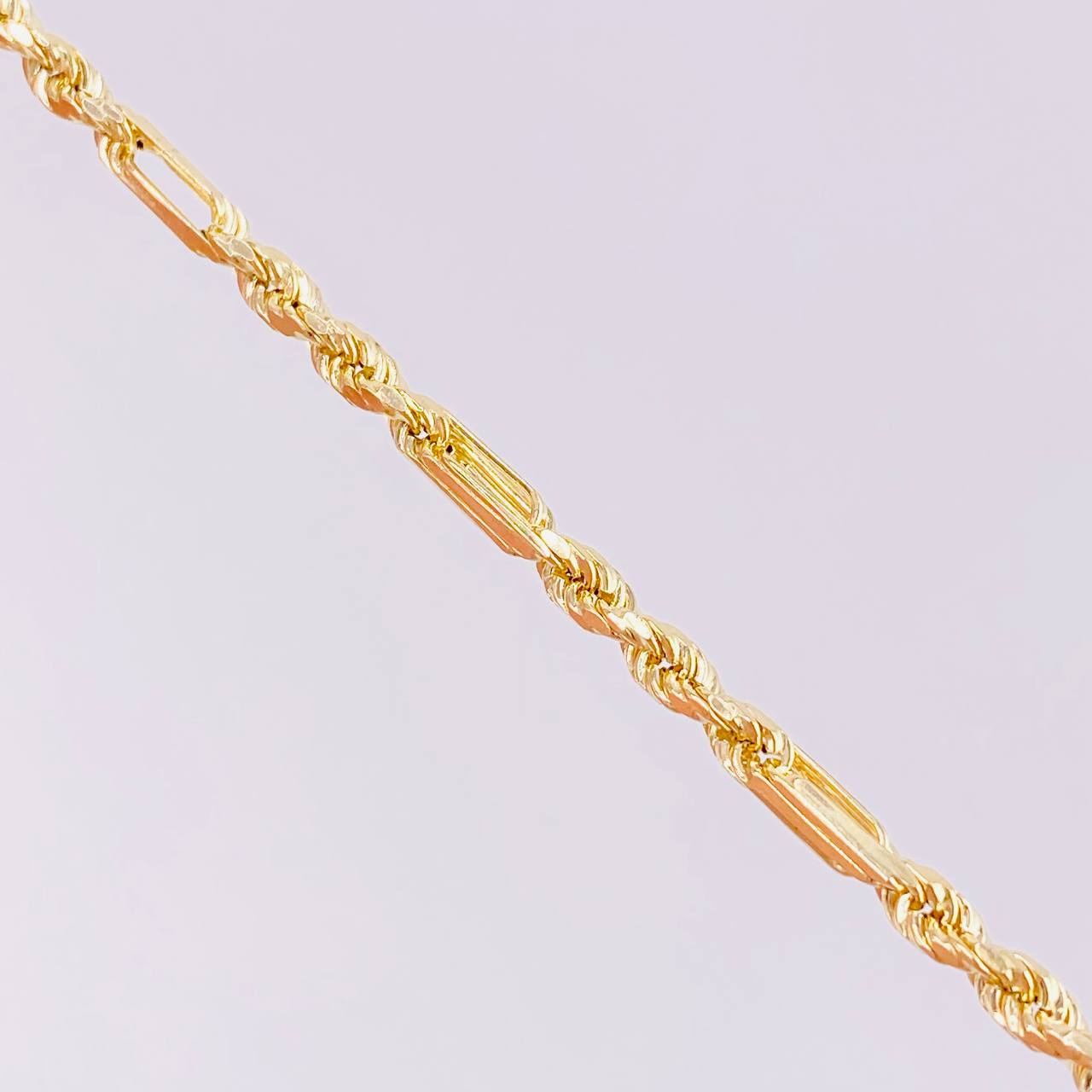 Cadena Lazo Especial 12.6g / 60cm / 3mm Oro Amarillo 18K