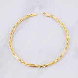 Pulso Lazo Especial 6.45g / 20cm / 3.5mm Oro Amarillo 18K
