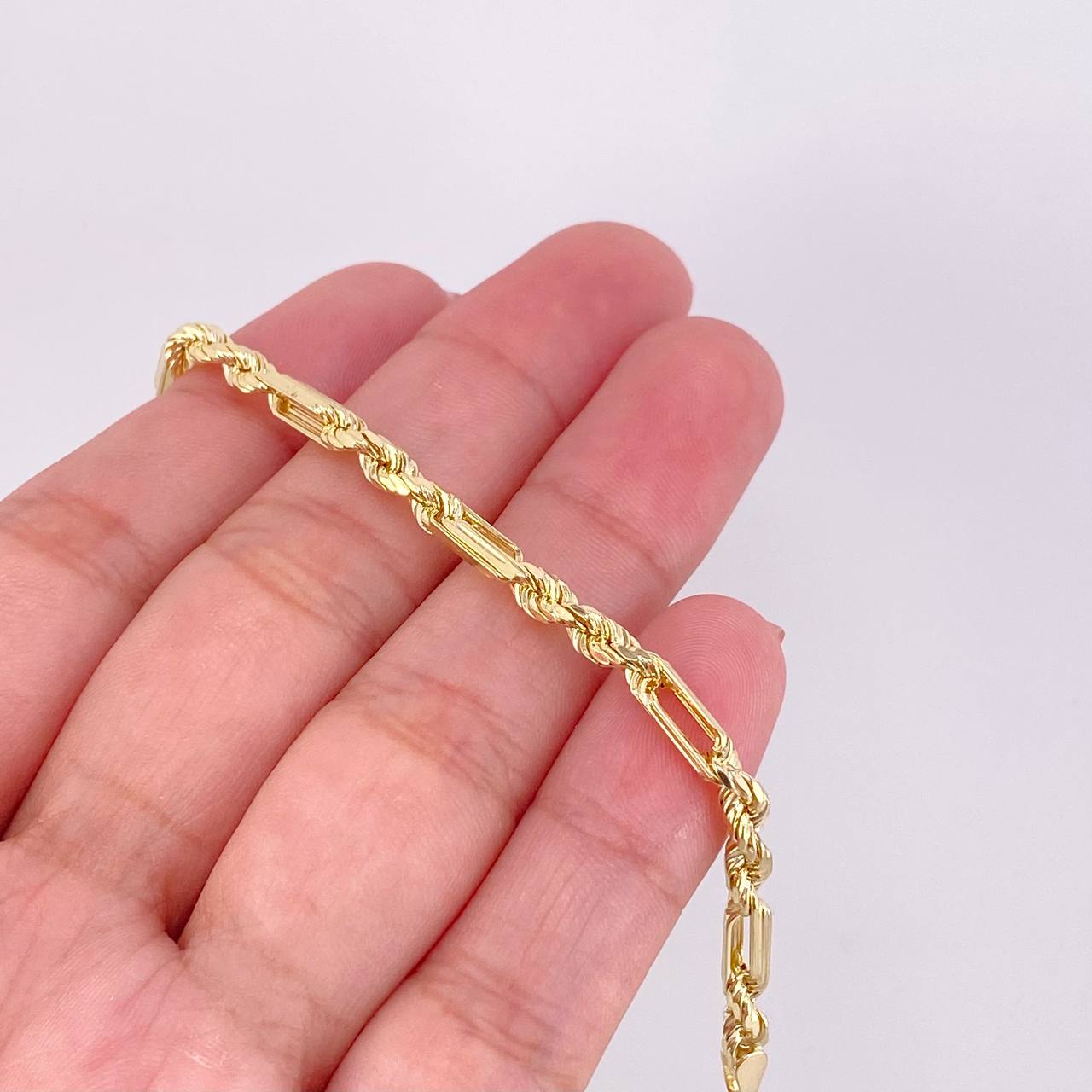 Pulso Lazo Especial 6.5g / 20.6cm / 3.5mm Oro Amarillo 18K