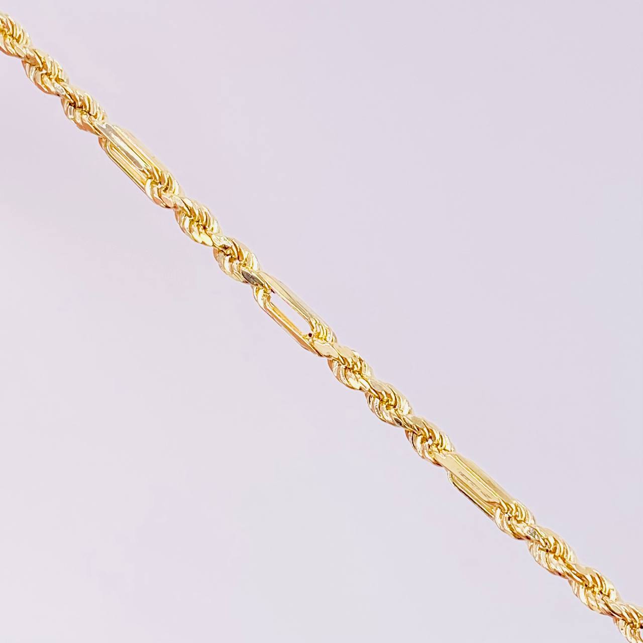 Pulso Lazo Especial 4.95g / 20.1cm / 3mm Oro Amarillo 18K