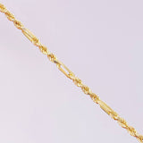 Pulso Lazo Especial 5.2g / 19.9cm / 3mm Oro Amarillo 18K