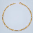 Pulso Figaro 1gr / 19.5cm / 2mm Oro Amarillo +1 18K %