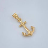 Dije Ancla 0.4gr / 2cm / Oro Amarillo 18K %