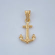 Dije Ancla 0.4gr / 2cm / Oro Amarillo 18K %