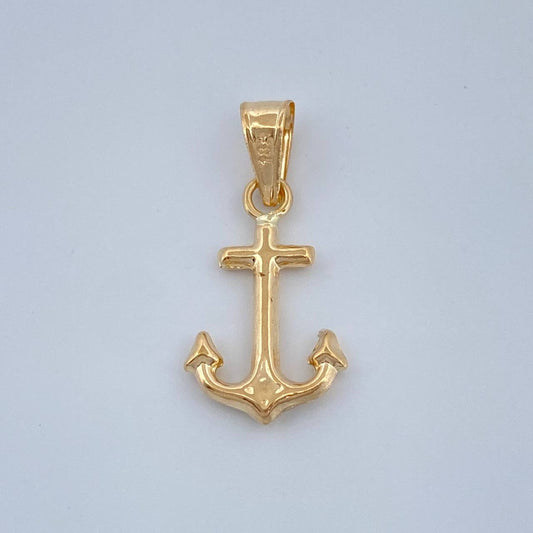 Dije Ancla 0.4gr / 2cm / Oro Amarillo 18K %