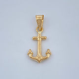 Dije Ancla 0.4gr / 2cm / Oro Amarillo 18K %