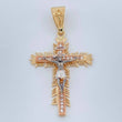 Dije Cruz Cristo Milagroso De Buga 5.15gr / 4.6cm / Tres Oros 18K %