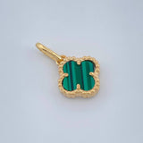 Dije Trebol 0.95gr / 1.7cm / Oro Amarillo Nac.Esp. 18K %